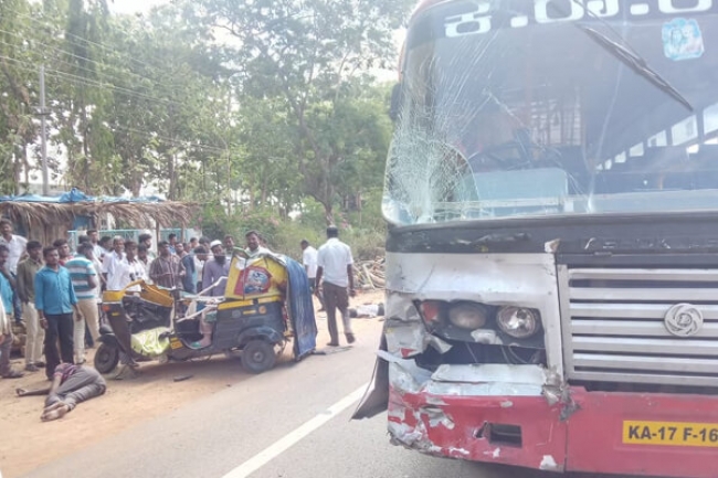 Deadly Accident In Tumkur