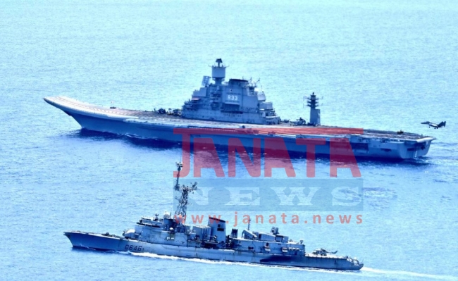 Indo-France 10days war exercise Varun at state coastal ended 