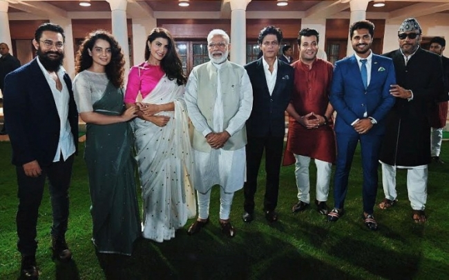 PM Modi meets Bollywood celebrities