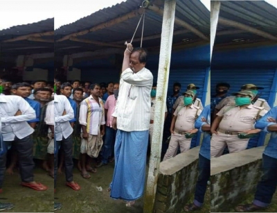 West Bengal : BJP MLA deadbody found hanging in Market