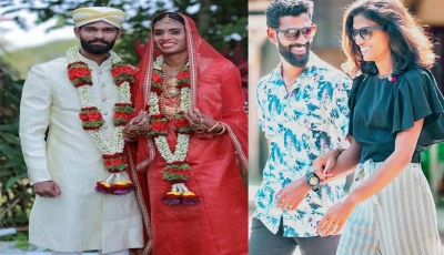 Poovamma : Sprinter Machettira Raju Poovamma marries boyfriend in Mangaluru