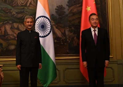 75 min. telephone discussions of India-China foreign ministers : Importance to relation