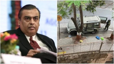 The owner of the Scorpio vehicle that abandoned with stockpiled gelatine sticks near Antillia residence of India s richest man Mukesh Ambani has committed suicide. His name is Mansukh Hiren from Mankhurd.