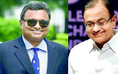 INX media case : Court issues summons to Cong. leader P.Chidambaram & son Karti