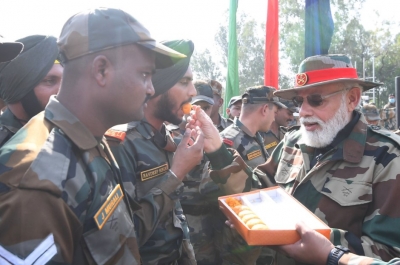 Our soldiers are guard of Maa Bharati - PM Modi celebrates Deepavali at Noushera