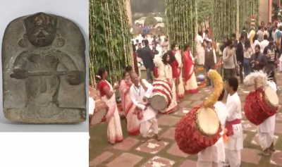 4days yatra from Delhi to Kashi of Mata Annapurna Devi idol retrieved from Canada started
