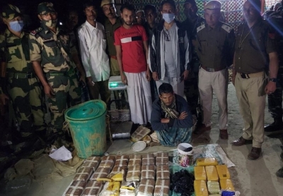BSF recovers 13Cr worth drugs near Bangladesh border