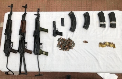  Large-scale Chinese made arms seizure near LOC by Indian forces