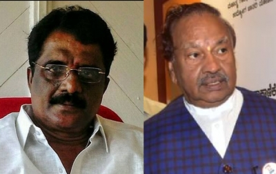 DySP Ganapathi suicide case BJP protestef for KJ George resignation : Congress demands arrest of min Eshwarappa