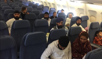  Protecting Afghan minorities: Another batch of 30 Afghan Sikhs arrives Delhi
