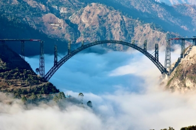  Worlds tallest Chenab bridge: breathtaking wonder
