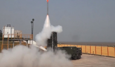 DRDO has successfully tested a mid-range surface air missile