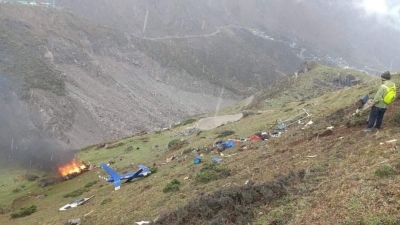  Helicopter carrying Kedarnath pilgrims crashes: 6 killed