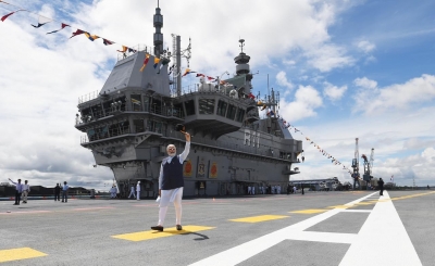  INS Vikrant joins India among selected nations to build aircraft carriers - PM Modi