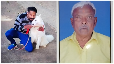An old man was killed by beating him with a bat in a fight over the mess of a dog in front of his house