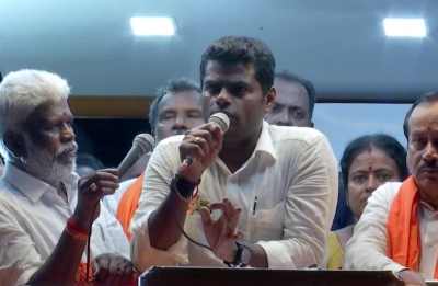  Jailed Tamil Nadu Minister Senthil Balaji receiving his salary - Annamalai