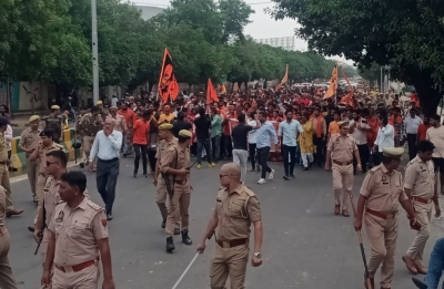Violence over Shobha Yatra in  Nuh and Mewat: Bajrang Dal protests
