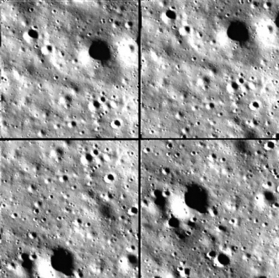  ISRO shared images of the moon taken by the lander during landing