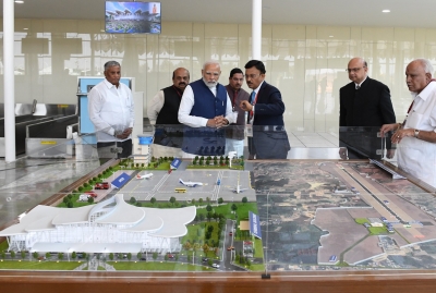 PM Modi inaugurates airport in Shimoga, lays foundation stone for Rs.3,600 crore projects
