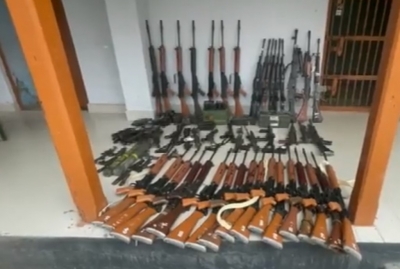  144 weapons and 11 magazines seized across Manipur