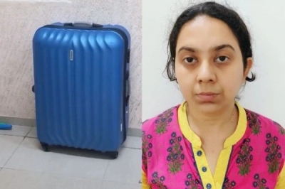 The daughter who killed her mother and brought the dead body to the police station in a suitcase