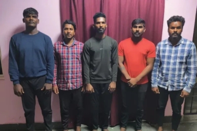 Five rowdy sheeters who had planned the robbery, five were arrested!