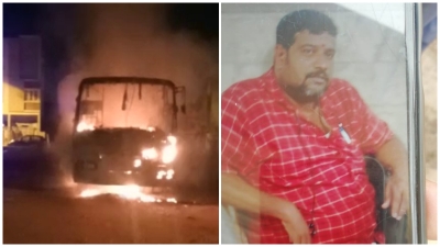Explosive twist in the case of BMTC bus caught fire and conductor burnt alive