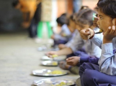 Students of government school are sick after eating hot midday meal