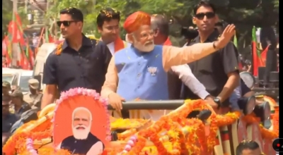 Modi rally in Bangalore live updates: PM Modi begins roadshow in Bengaluru