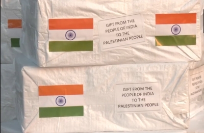 India sent 6.5 tons of medical, 32 tons of disaster relief material to Palestine