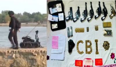 Heavy weapons seized in Sandeshkhali: BJP demands to declare TMC as a terrorist organization