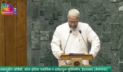 Jai Palestine instead of Jai Hind: complaints filed for disqualification of Owaisi from Lok Sabha membership
