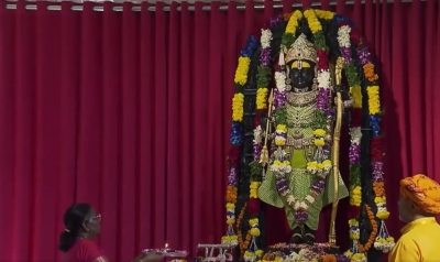 President Draupadi Murmu worships Ram Lalla at Sri Rama Janmabhoomi Temple in Ayodhya