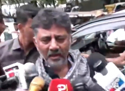 What option do I have? I have to stand by their support and support them - D.K. Shivakumar