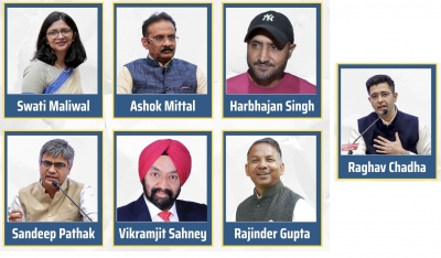 ಎಎಪಿಯ ಏಳು ರಾಜ್ಯಸಭಾ ಸಂಸದರು ಪಕ್ಷ ತೊರೆದರು; ಬಿಜೆಪಿ ಸೇರಿದ್ದಾರೆ 