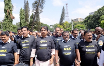 ವಾಲ್ಮೀಕಿ ನಿಗಮ ಹಗರಣ: ಬೆಂಗಳೂರಿನಲ್ಲಿ ಬಿಜೆಪಿ ಶಾಸಕರ ಪ್ರತಿಭಟನೆ, ಸಚಿವ ಬಿ. ನಾಗೇಂದ್ರ ರಾಜೀನಾಮೆಗೆ ಆಗ್ರಹ 