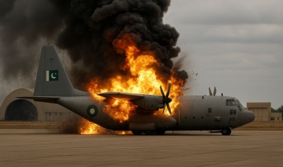 Afghanistan shoots down Pakistani military cargo aircraft