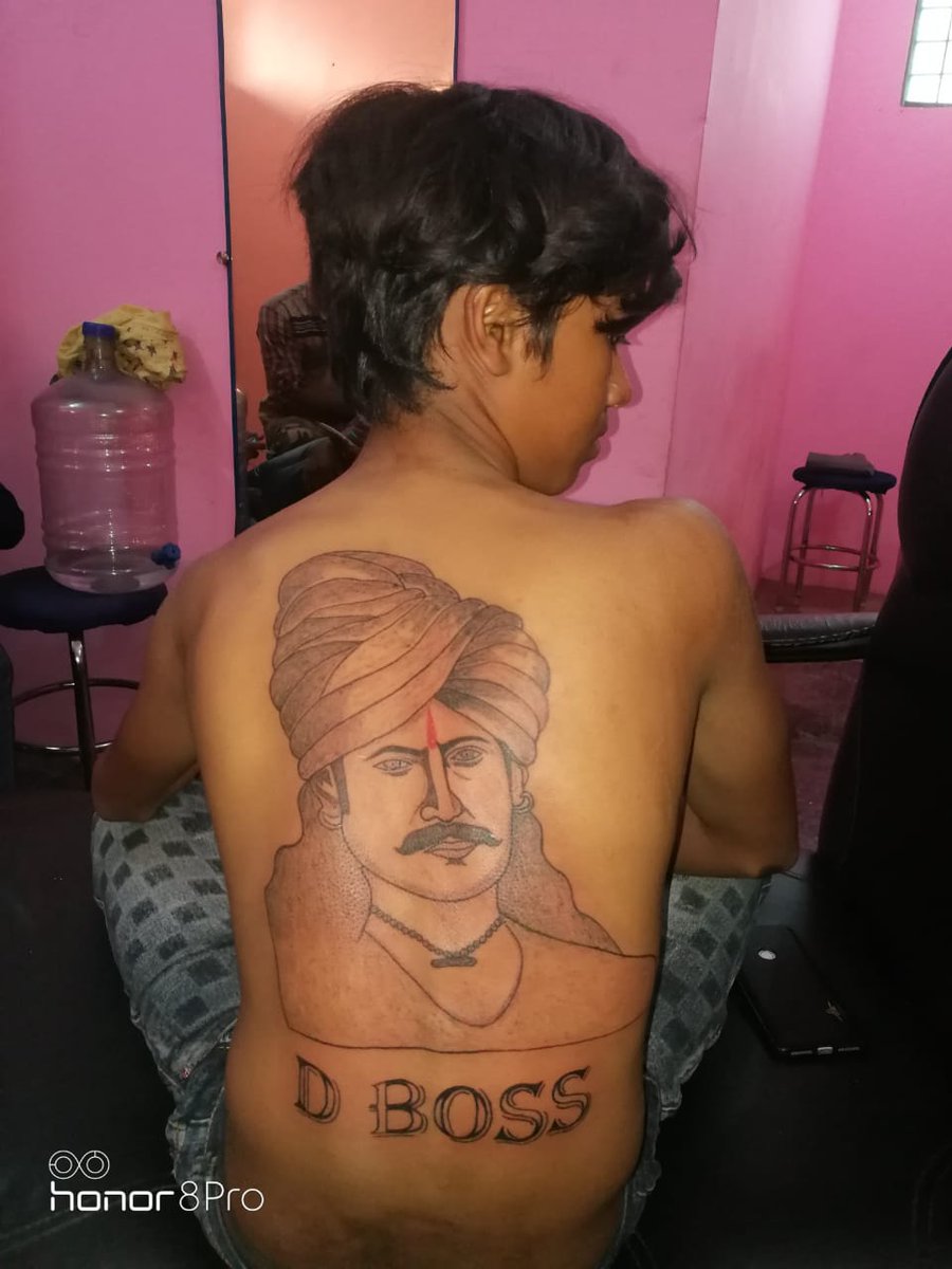 Thoogudeepa Dynasty  on Twitter The Trend Continues Tattoo Trend Ka  Baap BOSS Fans  Jai Thoogudeepa dasadarshan vijayaananth2 Dcompany171  dinakar219 httpstcoT4JbLnHqql  Twitter